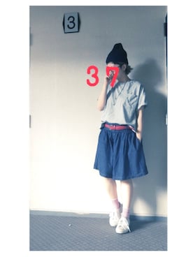 37さん（レディース・154cm）の夏コーディネート