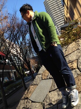 teさん（メンズ・165cm）の冬コーディネート