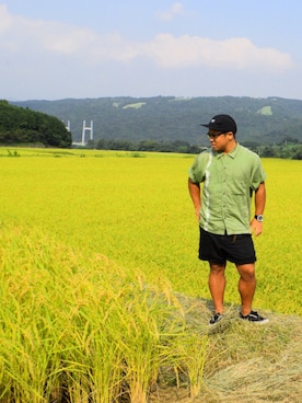 teさん（メンズ・165cm）の秋コーディネート