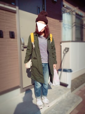 「PAR ICI（パーリッシィ）のアイテム（マウンテンパーカー）」を使った、pii. さん（レディース・160cm）の秋コーディネート