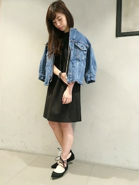 「アイテム（その他シューズ）」を使った、Ryokoさん（レディース・157cm）の春コーディネート