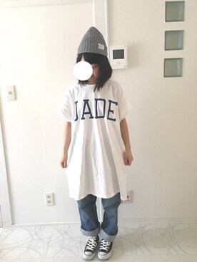 咲さん（レディース・151cm）の春コーディネート