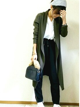 「ROSIEE（ロージー）のアイテム」を使った、a_4hino__16さん（レディース・156cm）の秋コーディネート