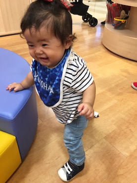 「H&M baby」｜「アイテム（その他）」を使った、❀あおい❀さん（キッズ・80cm）の秋コーディネート