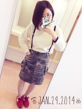 ふーちんさん（レディース・163cm）の冬コーディネート