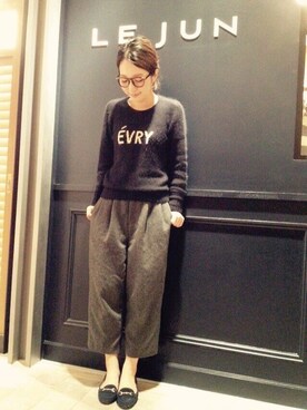 fuchikoさん（レディース・152cm）の冬コーディネート