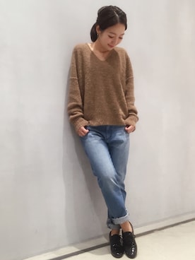 「LE JUN（ルジュン）のアイテム」を使った、fuchikoさん（レディース・152cm）の秋コーディネート