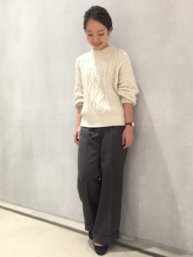 fuchikoさん(レディース・152cm)の冬コーディネート