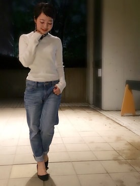 「LE JUN（ルジュン）のアイテム」を使った、fuchikoさん（レディース・152cm）の秋コーディネート