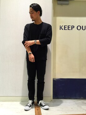 岡山さんのコーディネート