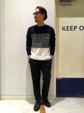 岡山さんのコーディネート