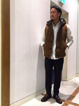 岡山さんのコーディネート