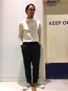 岡山さんのコーディネート