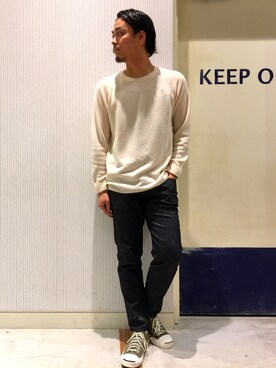 岡山さんのコーディネート