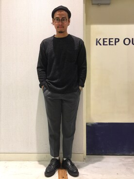 岡山さんのコーディネート