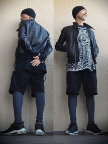 リックオウエンス　レギンス　スパッツ　M 美品 リックオウエンスレギンススパッツM 美品
