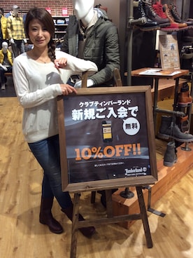ティンバーランド イオンモール各務ヶ原店さんのコーディネート