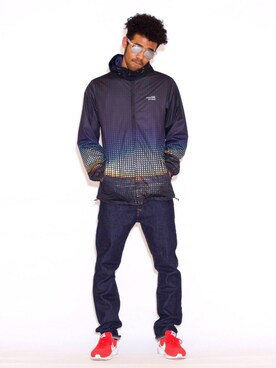 「APPLEBUM」｜「アイテム（ナイロンジャケット）」を使った、APPLEBUM STAFF STYLINGさん（メンズ・180cm）の冬コーディネート