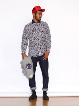 APPLEBUM STAFF STYLINGさん（メンズ・180cm）の春コーディネート