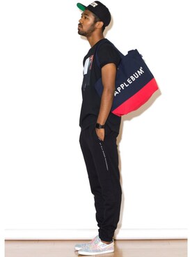 APPLEBUM STAFF STYLINGさん（メンズ・180cm）の夏コーディネート