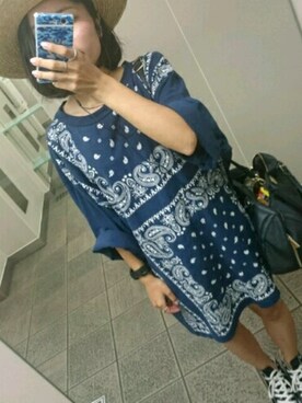 paoさん（レディース・151cm）の夏コーディネート