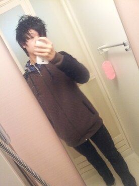 咎翼さん(メンズ・169cm)の春コーディネート