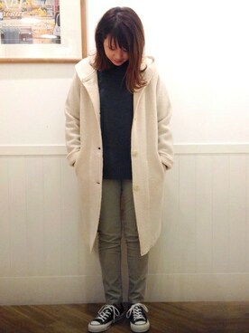 「SHIPS Days（シップスデイズ）のアイテム（ジャケット/アウター）」を使った、木村さん（レディース・160cm）の秋コーディネート