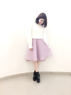 Natsumi Sudoさん（レディース・160cm）の秋コーディネート