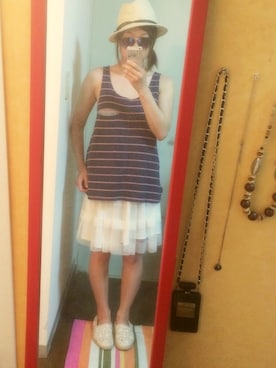 mgtrさん（レディース・151cm）の夏コーディネート