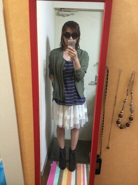 mgtrさん（レディース・151cm）の秋コーディネート