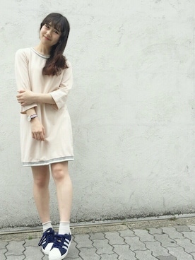 「栄」｜「アイテム（ワンピース/ドレス）」を使った、ｍｉｙｕ♡さん（レディース・157cm）の夏コーディネート