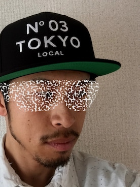 「BEAUTY&YOUTH UNITED ARROWS（ビューティーアンドユースユナイテッドアローズ）のアイテム（キャップ、ブラック系）」を使った、blackindianさん（メンズ・173cm）の春コーディネート