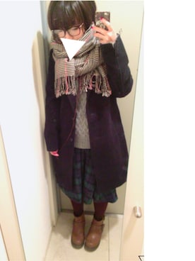 maiko⑅◡̈⑅さん(レディース・153cm)の冬コーディネート