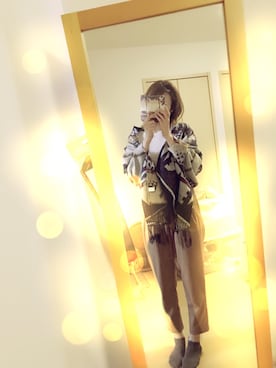 「index（インデックス）のアイテム」を使った、あゆみさん（レディース・159cm）の秋コーディネート