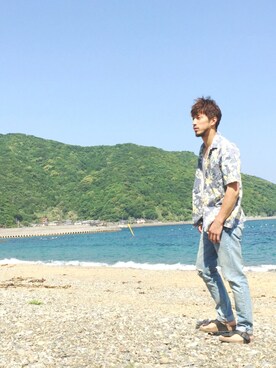 YO〜HEIさん(メンズ・178cm)の春コーディネート