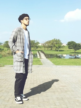 YO〜HEIさん（メンズ・178cm）の秋コーディネート