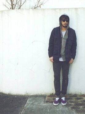 YO〜HEIさん（メンズ・178cm）の秋コーディネート