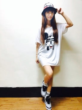 Hanaさん(レディース・160cm)の夏コーディネート