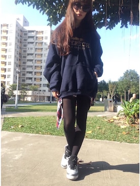 Hanaさん（レディース・160cm）の冬コーディネート