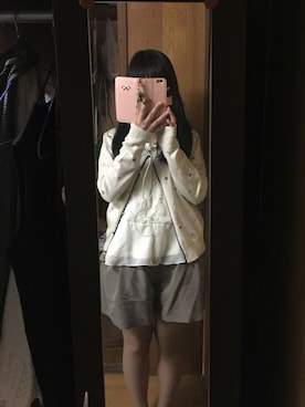 「PRIME PATTERN（プライムパターン）のアイテム（トップス）」を使った、すしゅ。さん（レディース・149cm）の冬コーディネート