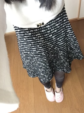 「CECIL McBEE（セシルマクビー）のアイテム（チュニック）」を使った、すしゅ。さん（レディース・149cm）の冬コーディネート