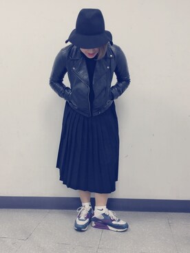 なかだい はなさん（レディース・156cm）の冬コーディネート