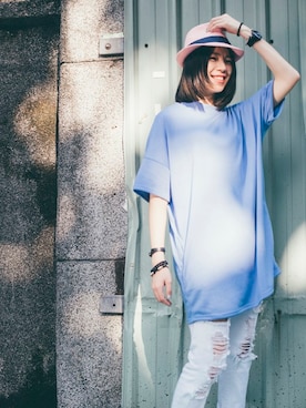 「oversize」｜PizzaCutFiveさん（レディース・161cm）の春コーディネート