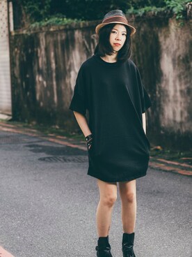 「pizza cut five（ピザカットファイブ）のアイテム」を使った、PizzaCutFiveさん（レディース・161cm）の春コーディネート