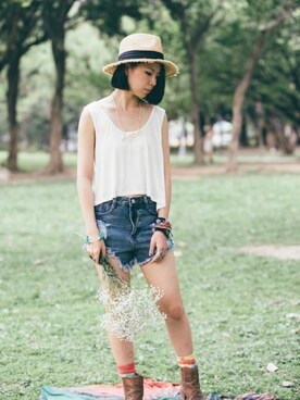 PizzaCutFiveさん（レディース・161cm）の春コーディネート