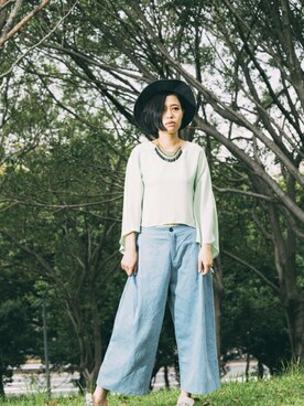 PizzaCutFiveさん（レディース・165cm）の夏コーディネート