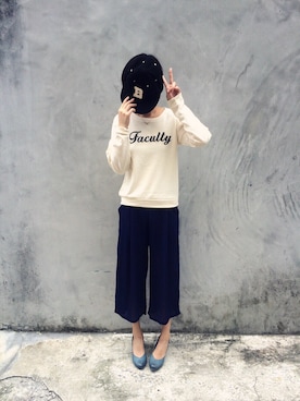 「休閒」｜PizzaCutFiveさん（レディース・165cm）の秋コーディネート