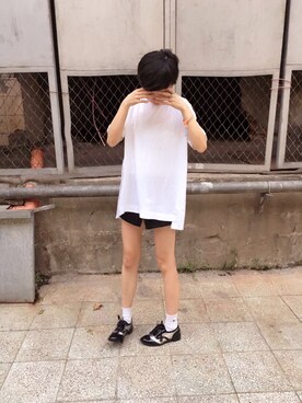 「pizza cut five（ピザカットファイブ）のアイテム」を使った、PizzaCutFiveさん（レディース・165cm）の春コーディネート