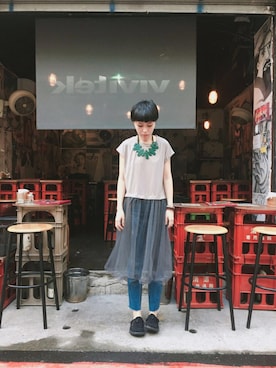 「拼接」｜PizzaCutFiveさん（レディース・165cm）の秋コーディネート