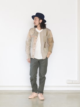 「アイテム（その他シューズ）」を使った、いっせいさん（メンズ・174cm）の冬コーディネート